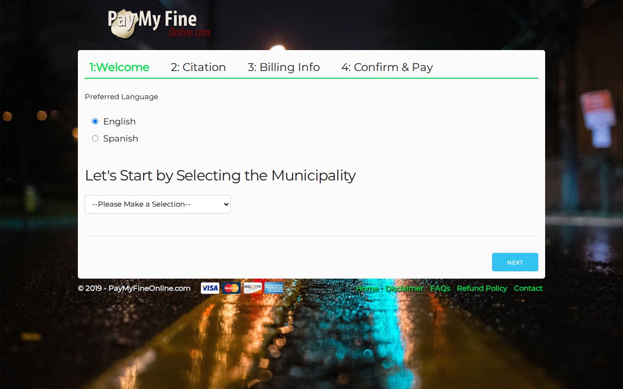 McMinn County case search distinction for Athens citation payments
